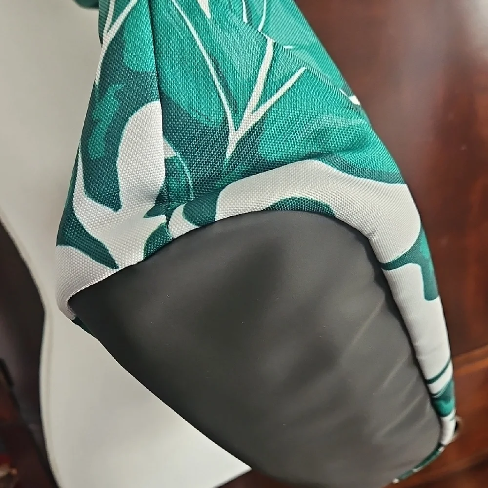 Adidas Tropical Green Leaf Tote Bag - Picture 7 of 15